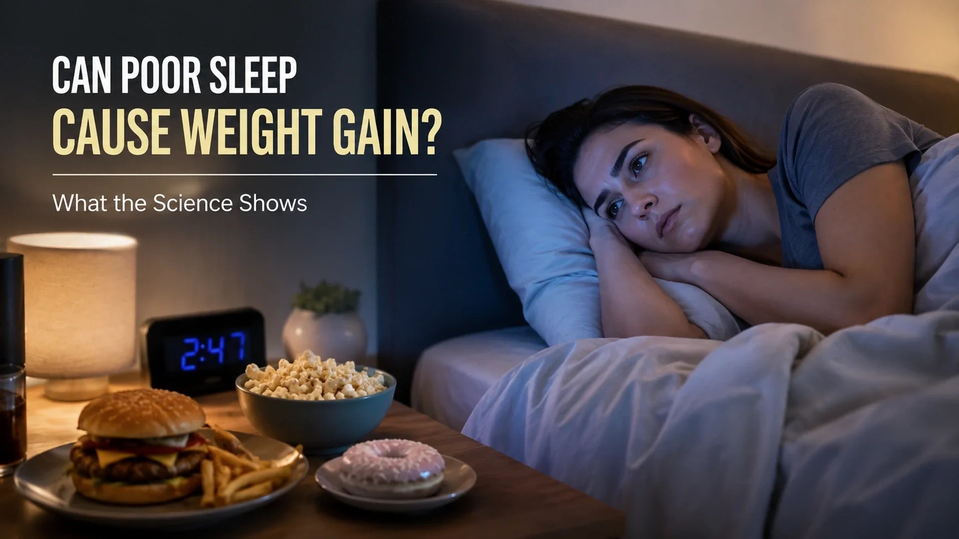 Can Poor Sleep Cause Weight Gain? What the Science Shows - MNT