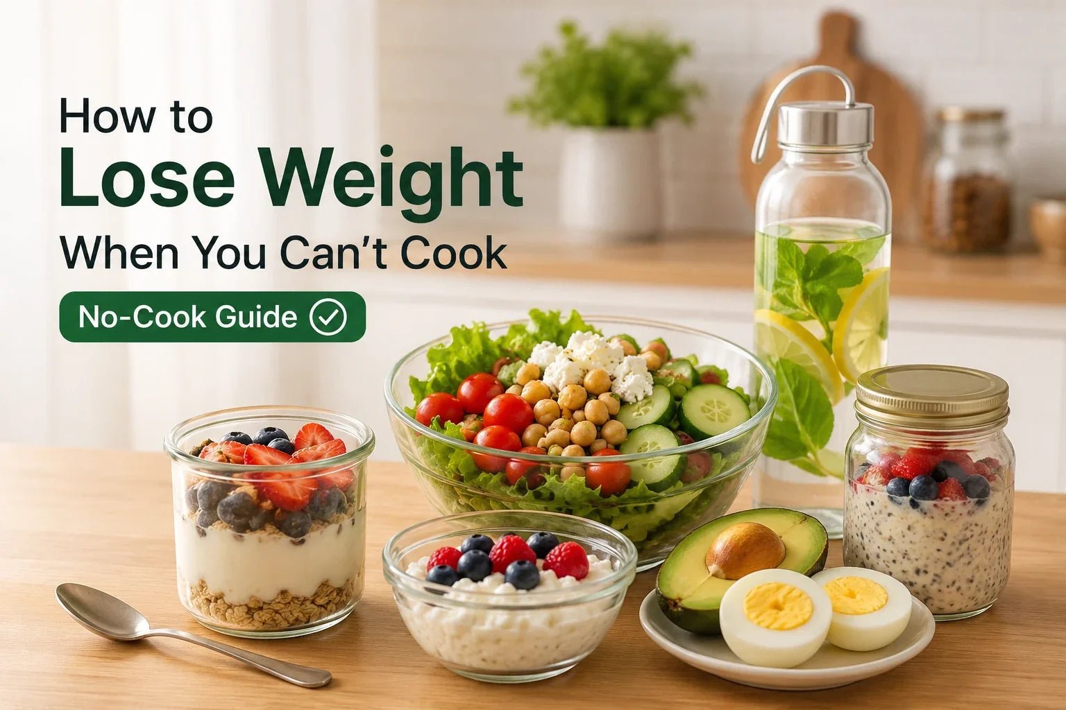 How to Lose Weight When You Can’t Cook: No-Cook Guide - MNT