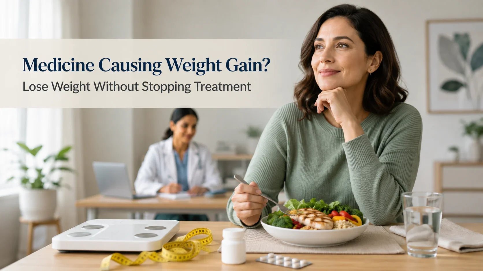 How to Lose Weight When Your Medicine Causes Weight Gain—Without Stopping Treatment - MNT