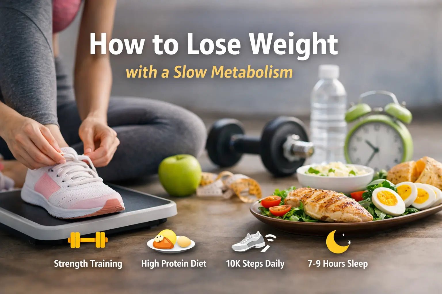 How to Lose Weight with a Slow Metabolism (Science-Backed Guide) - MNT