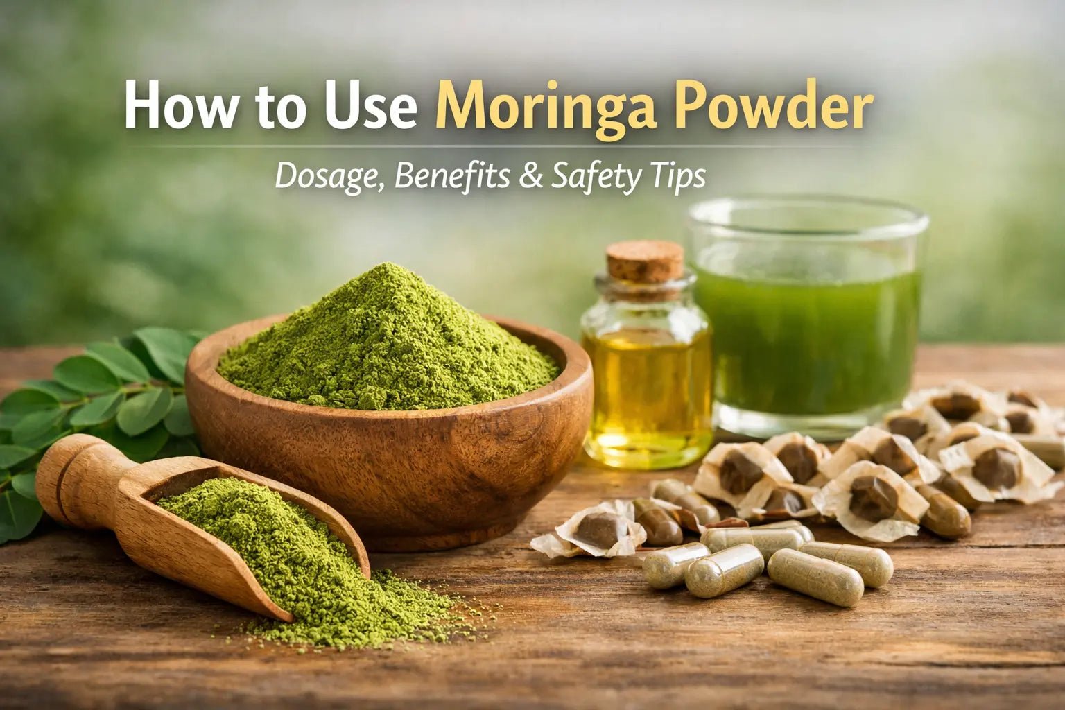 How to Use Moringa Powder: Dosage, Benefits, Safety & Best Ways – MNT