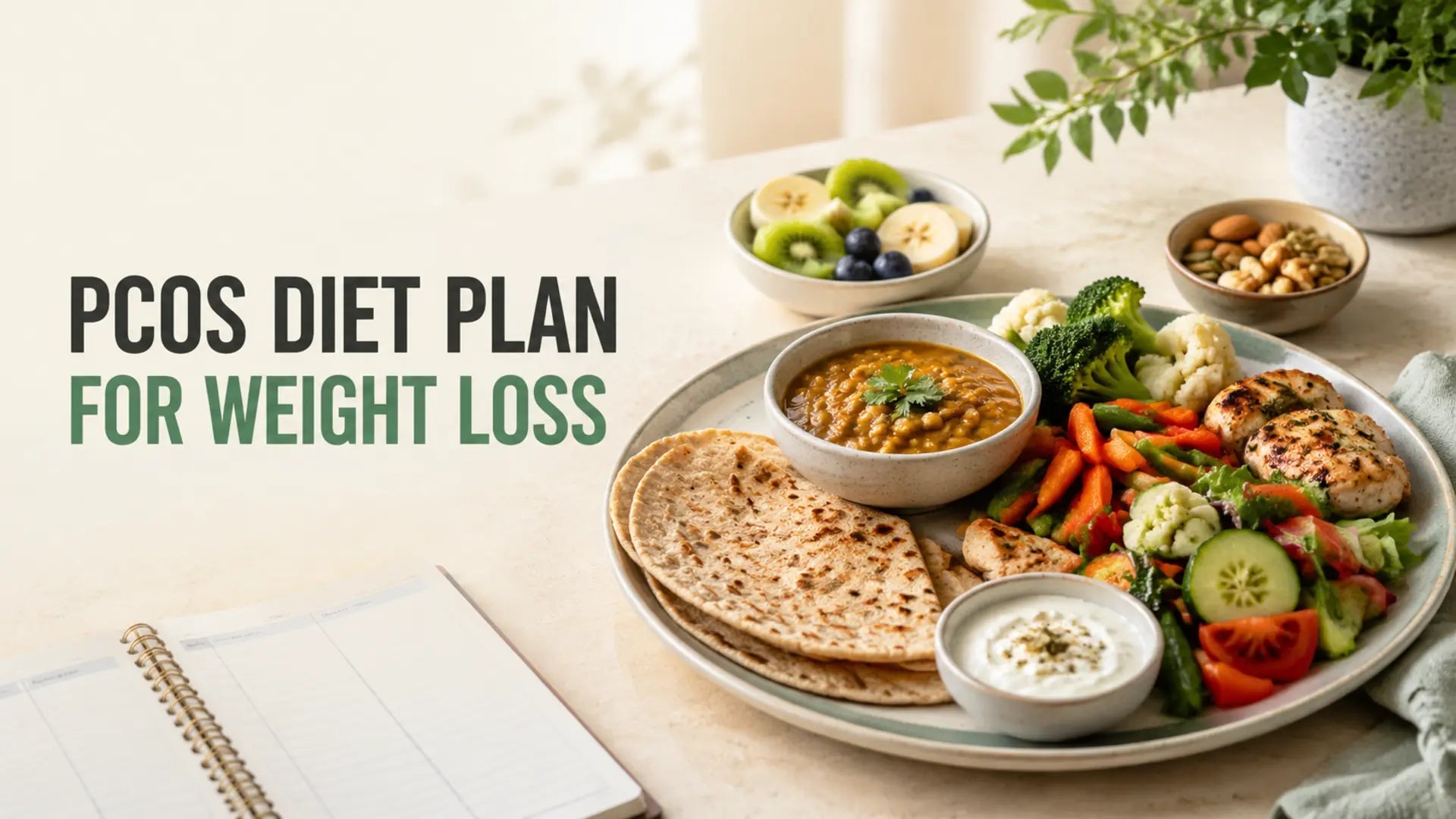 PCOS Diet Plan for Weight Loss: Foods, Portions, and a 7-Day Meal Plan - MNT
