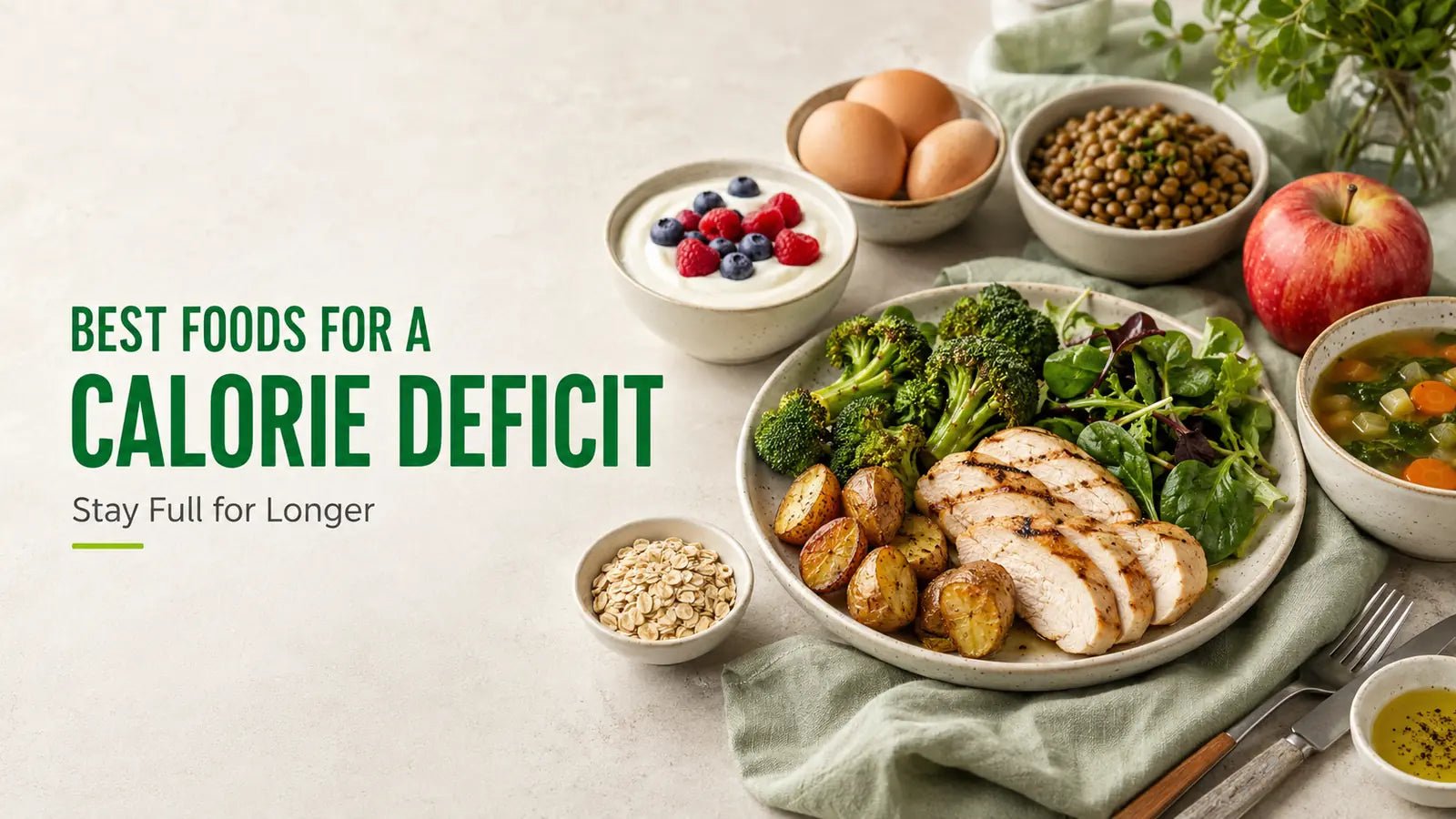 Best Foods to Eat in a Calorie Deficit (So You Stay Full) - MNT