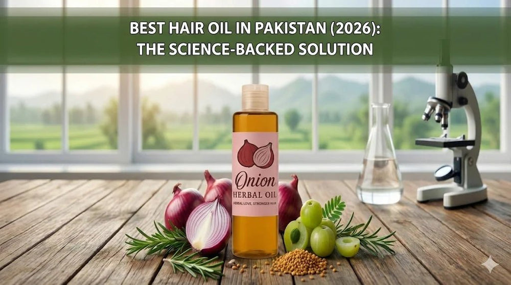 Best Hair Oil in Pakistan (2026): The Science-Backed Solution for Hair Growth - MNT