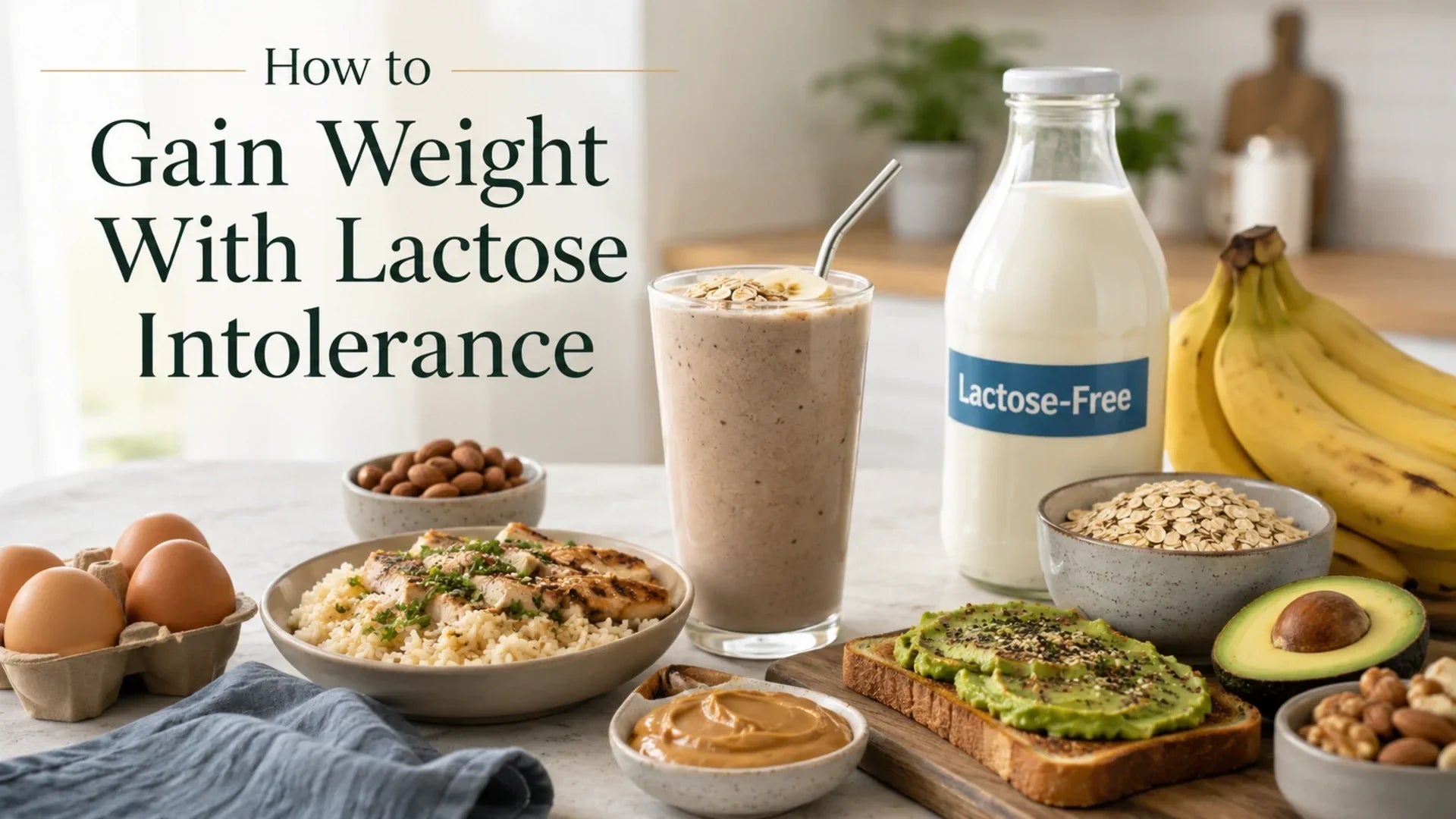 How to Gain Weight With Lactose Intolerance: Foods, Shakes & Diet Plan - MNT