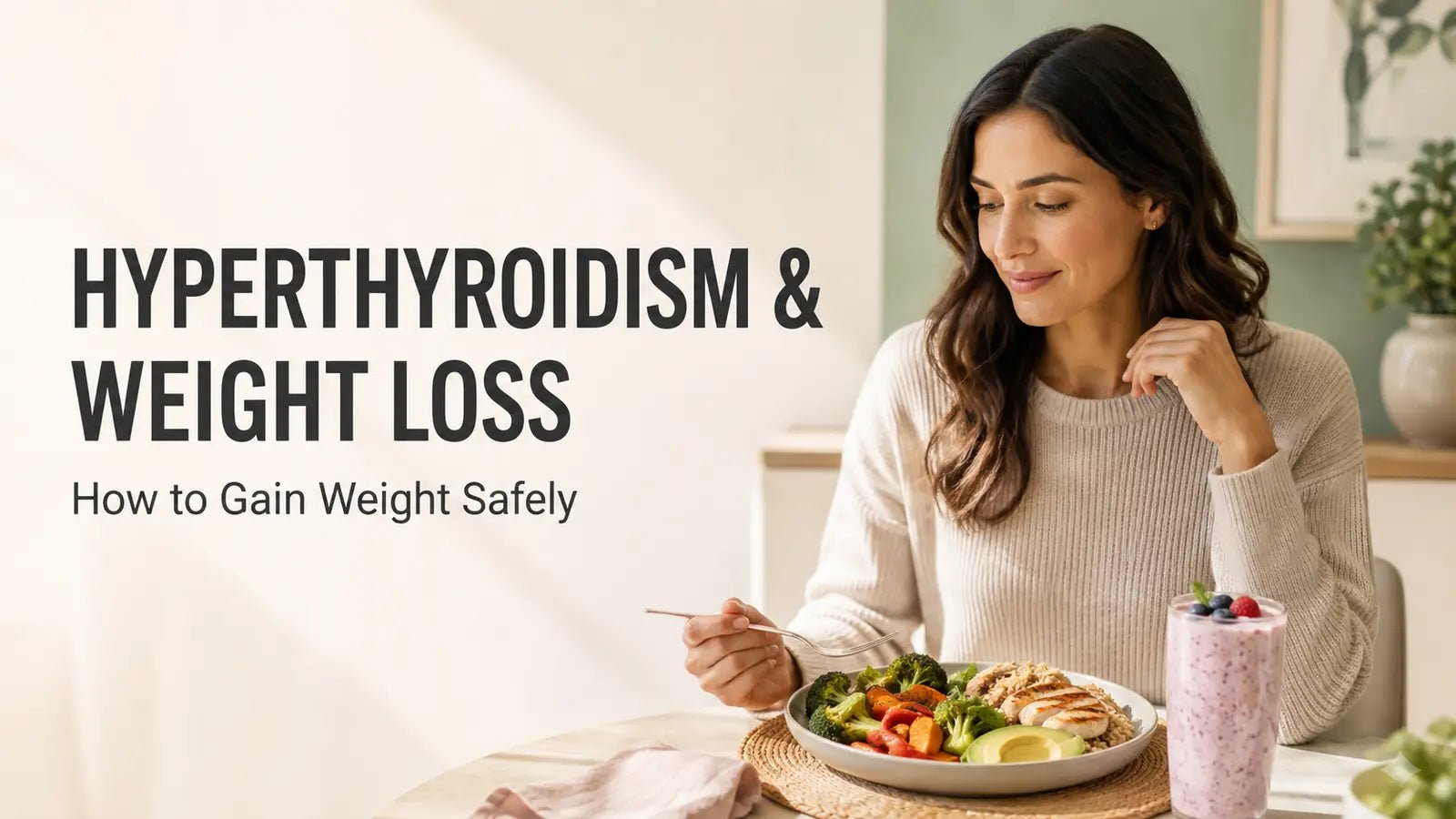 Hyperthyroidism and Weight Loss: How to Gain Weight Safely - MNT