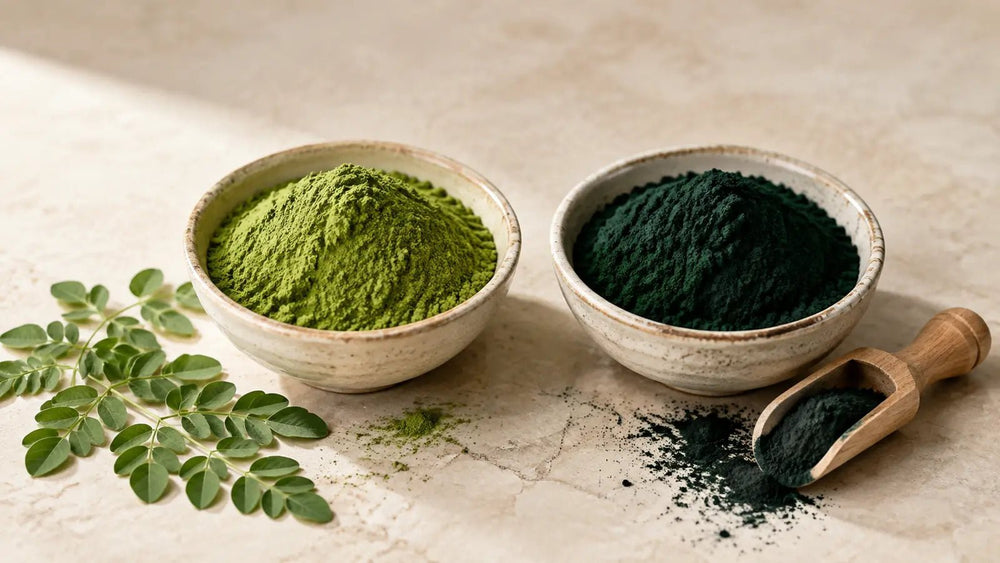 Moringa vs Spirulina: Which Green Powder Is Better? - MNT