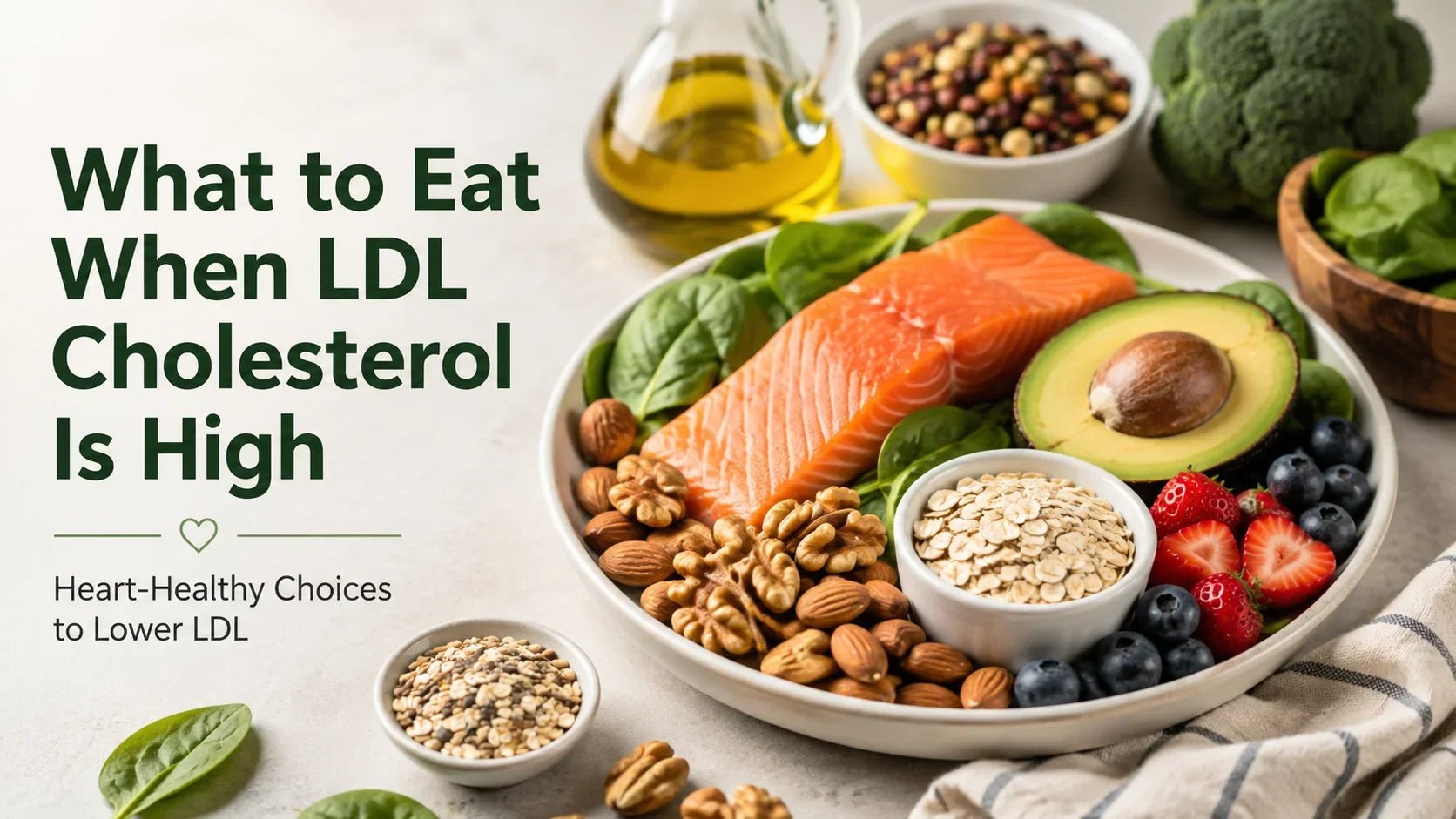 What to Eat When LDL Cholesterol Is High - MNT