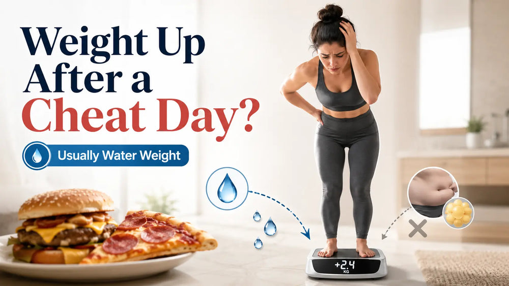 Why Do I Gain Weight After a Cheat Day? Fat Gain vs Water Weight Explained