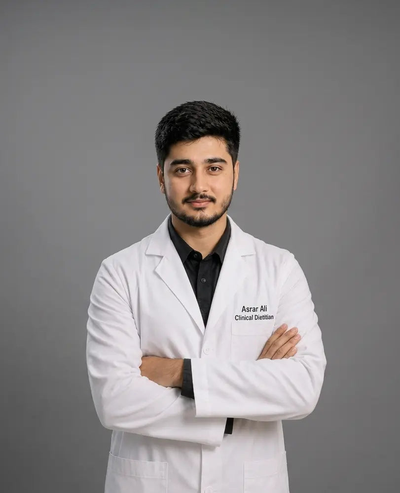 Asrar Ali — Clinical Dietitian & Nutritionist