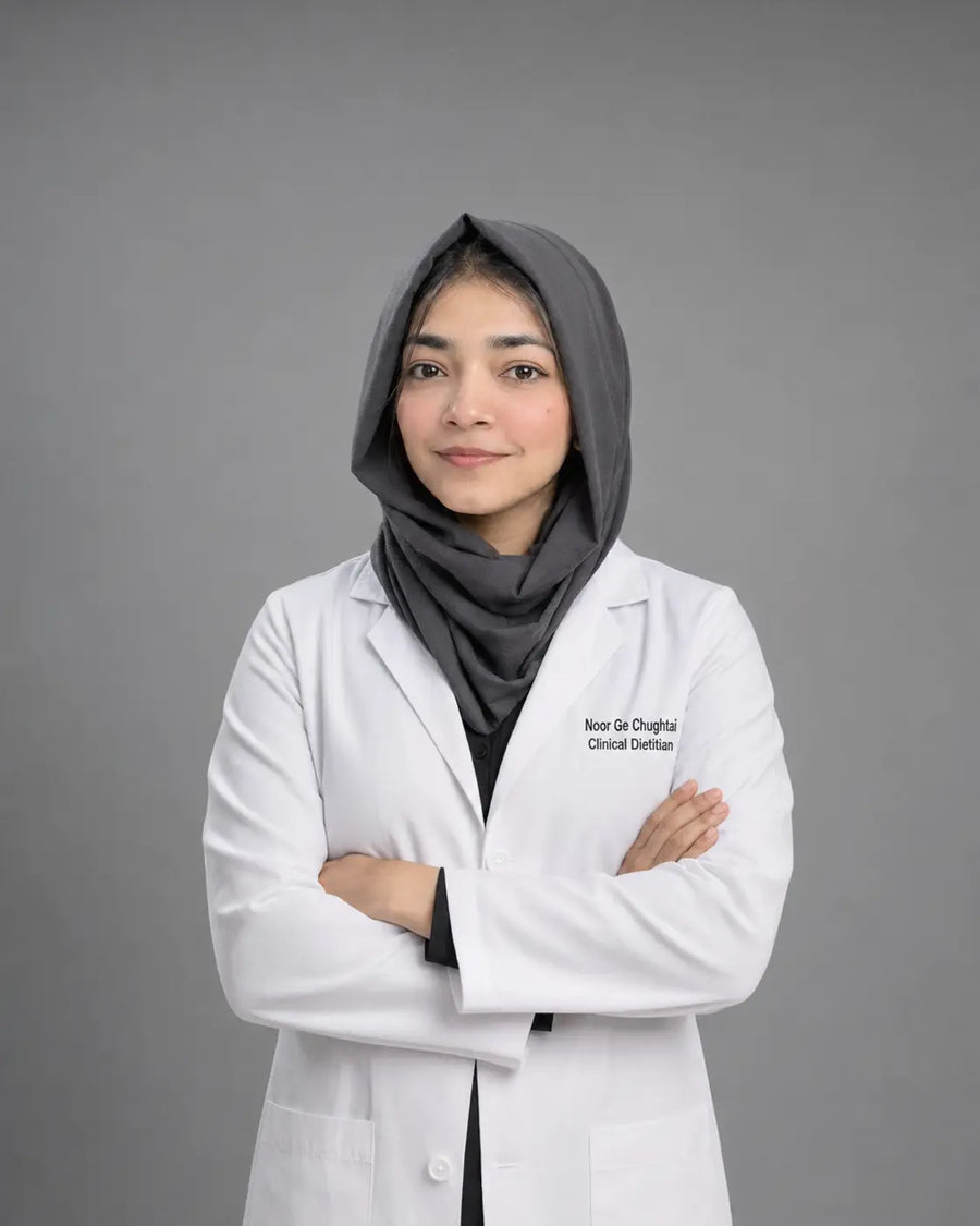 Dt. Noor Ge Chughtai - Diabetes Dietitian & Nutritionist in Pakistan